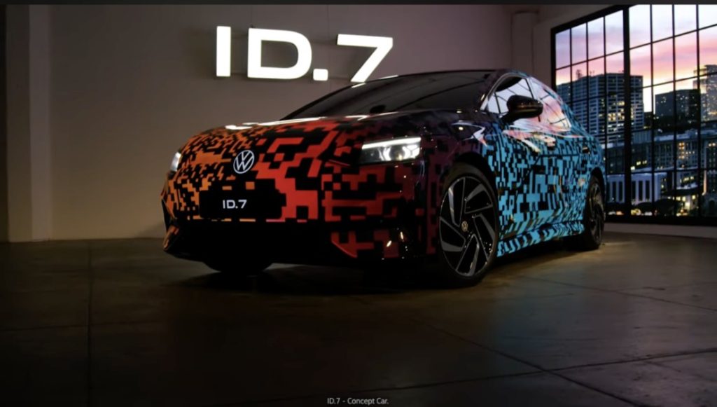 ID.7 El nuevo sedán 100% eléctrico fue revelado en el CES 2023 ID7