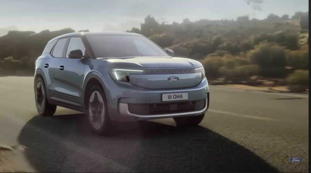 Primeras imágenes del Ford Explorer 100% eléctrico